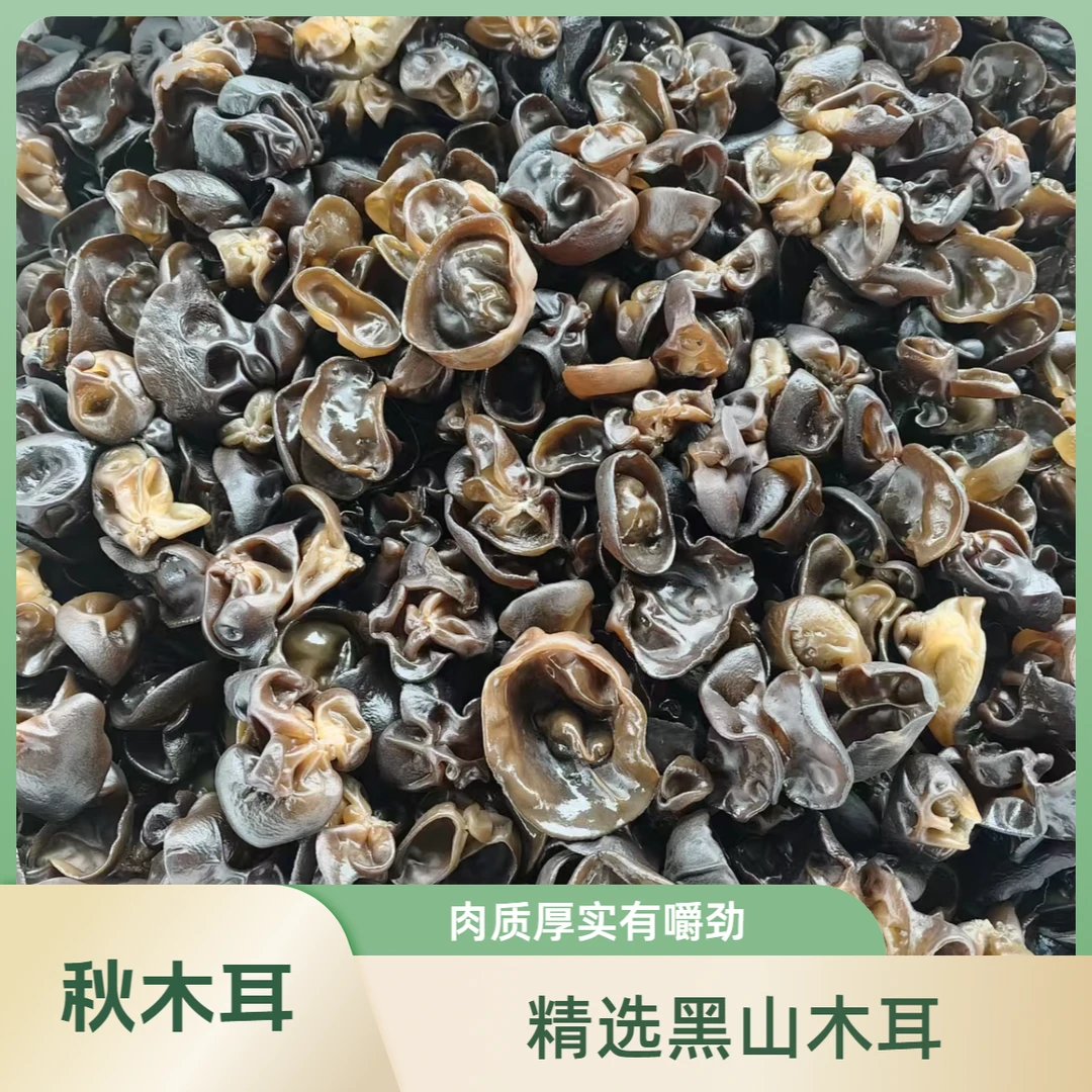 优质鲜黑木耳 口感爽滑有嚼劲 营养丰富健康美味 无添加更安心