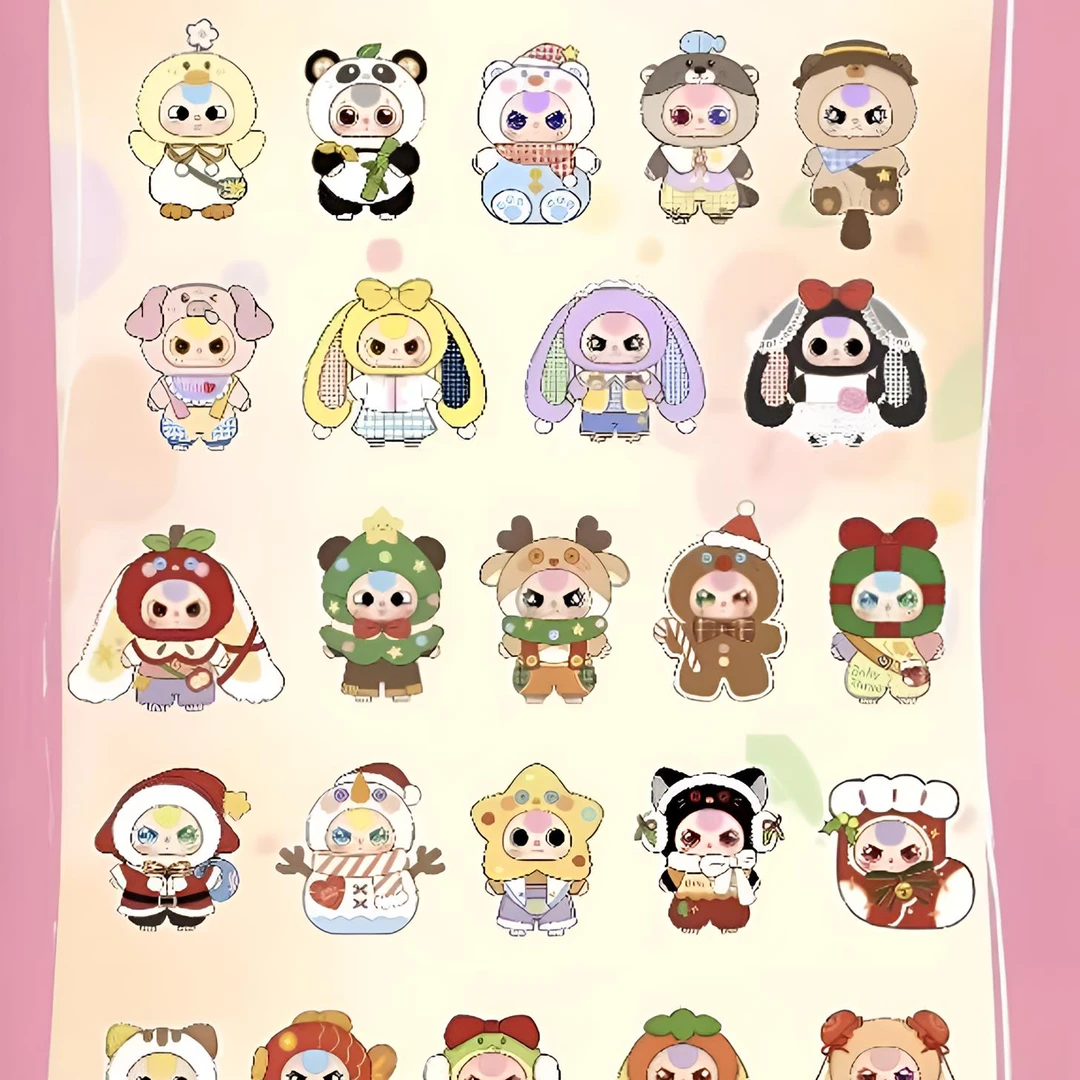 （直播间代拆）娃三岁-香片潮玩盲盒香片