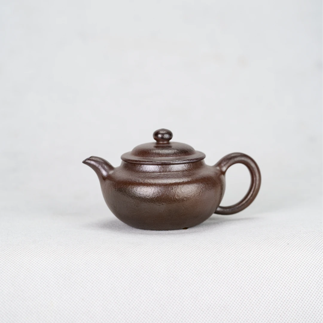 DLG 紫砂壶朱泥【柴烧集思】24015099