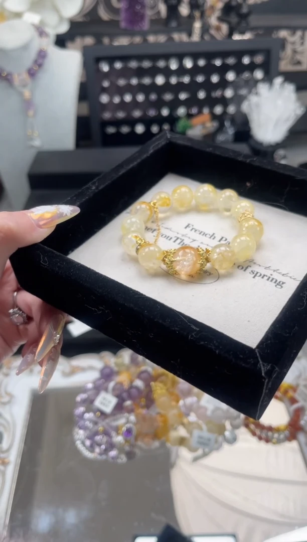 【闪购商品】水晶手链未镶嵌天然水晶 多样性发货