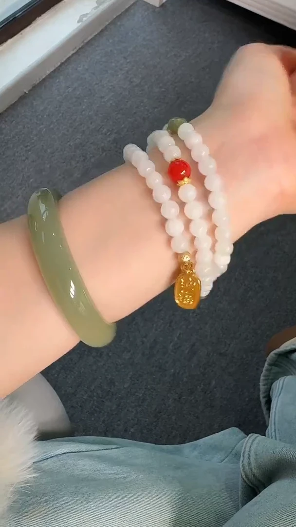 未镶嵌手链和田玉114