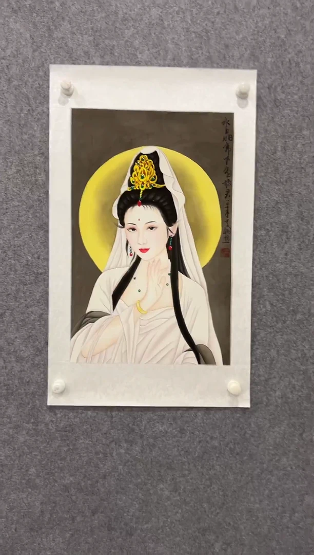 国画李纲-2.7平尺-国画作品