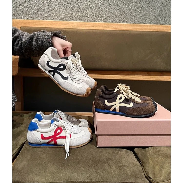 【将军工厂店】早春杨幂同款德训女鞋新款时尚百搭休闲爆款舒适