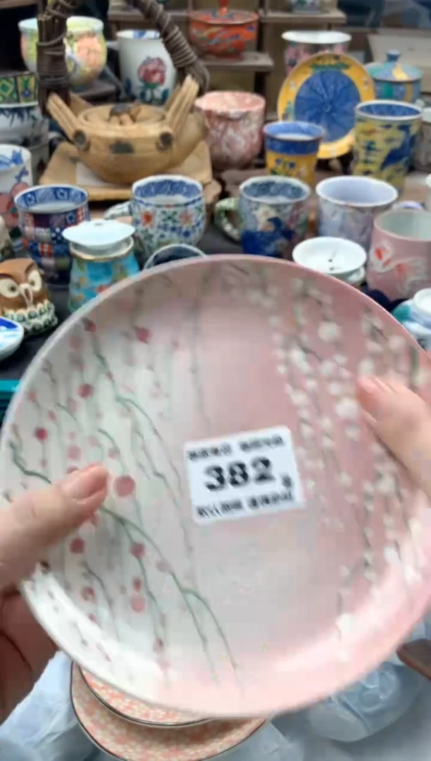 瓷片卡**啦382号九姑娘工艺品瓷器