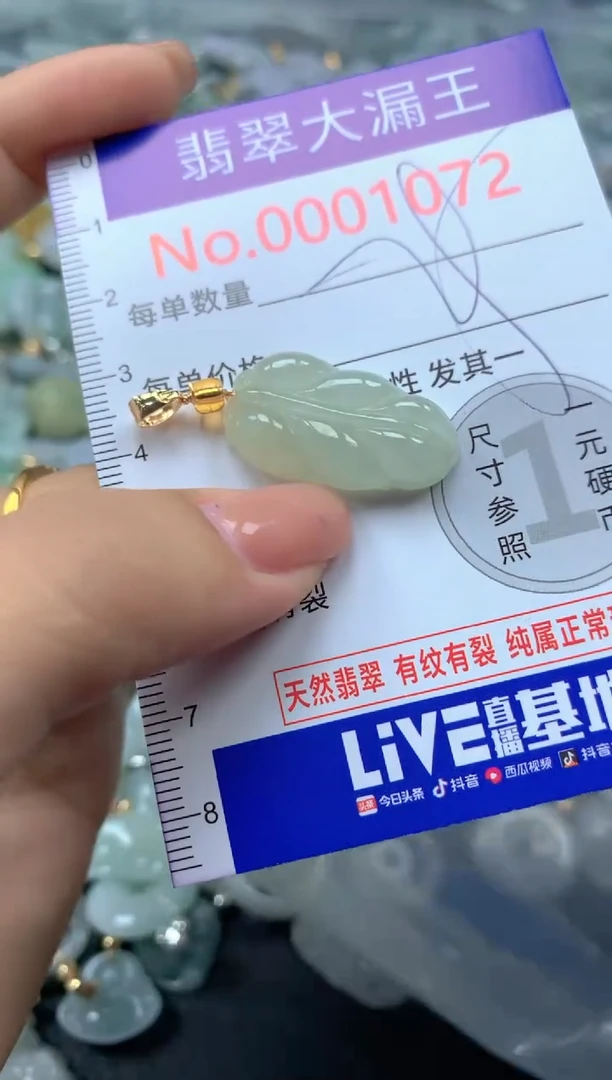 颈饰未镶嵌翡翠1072
