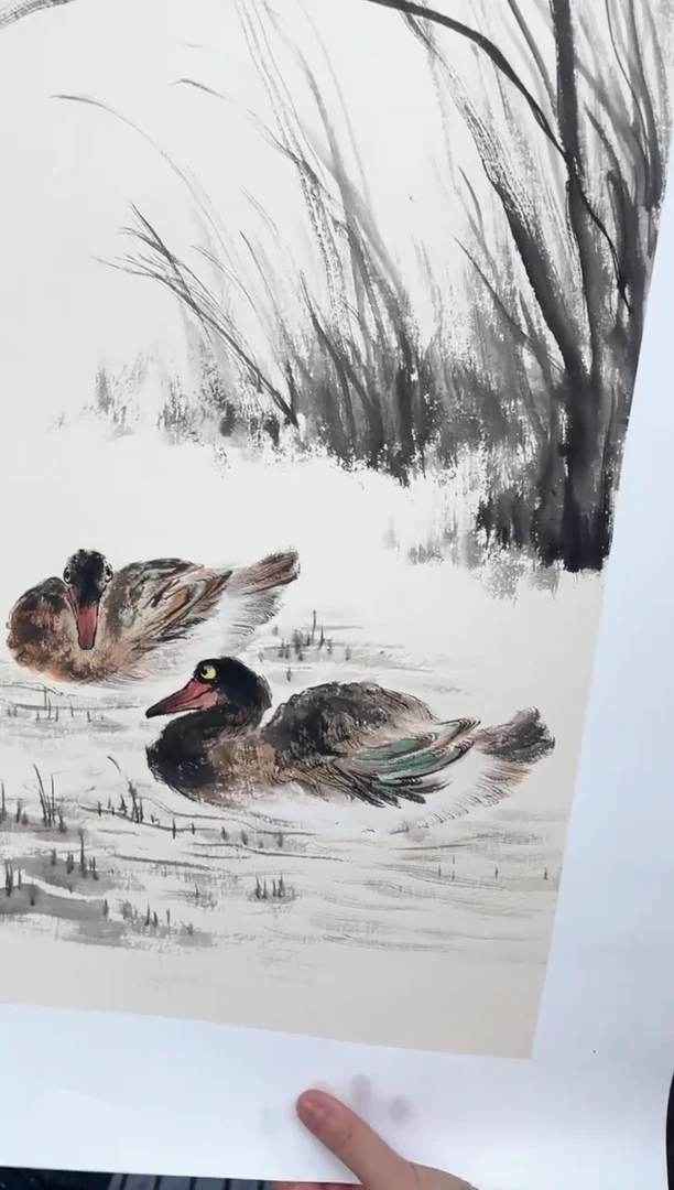 精品国画花鸟作品