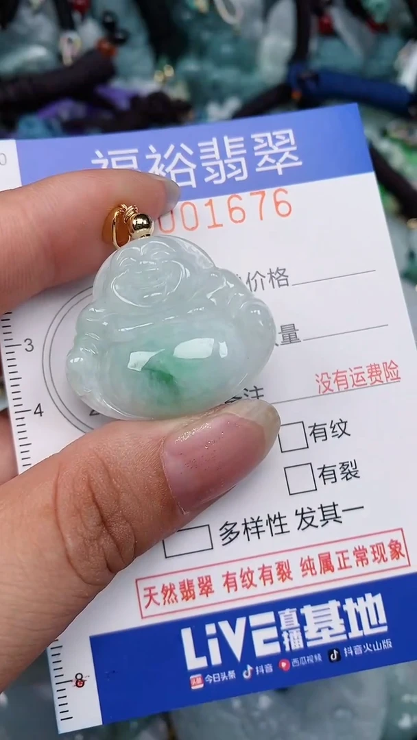 翡翠未镶嵌颈饰...0001676