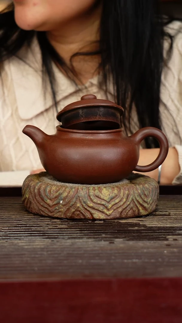 宜兴原矿紫砂壶茶壶宜兴原矿紫砂壶茶壶300C