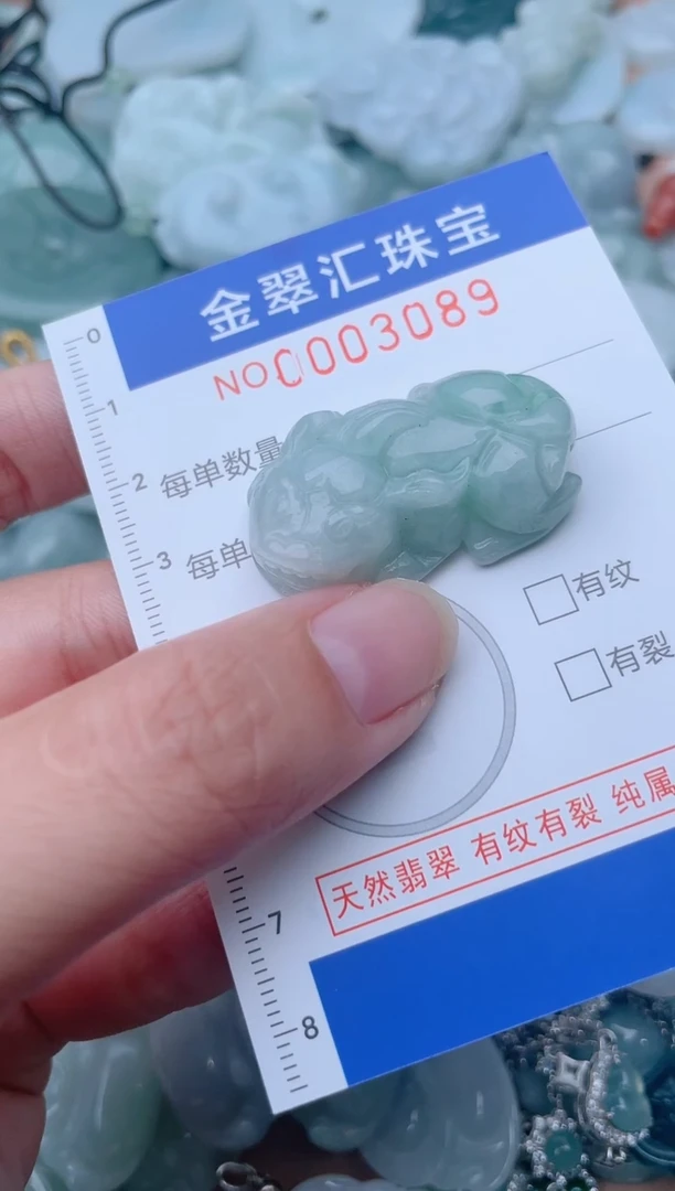 颈饰未镶嵌翡翠3089