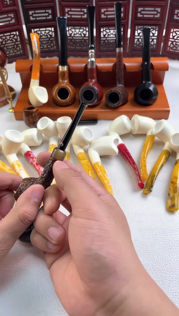 石楠木纯手工意大利石楠木烟斗/190