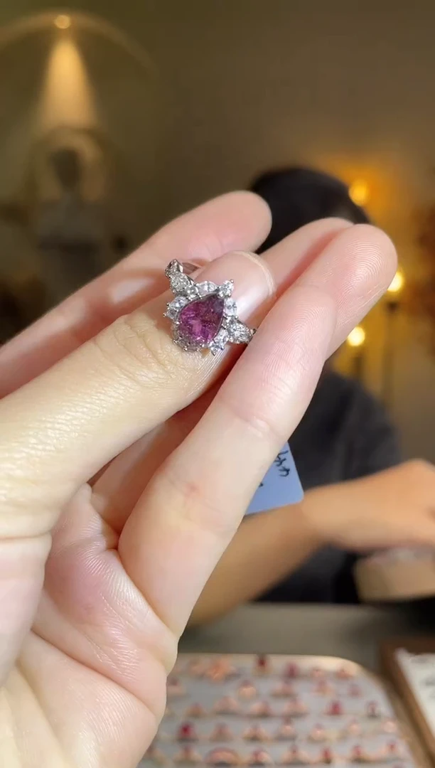 银S925镶嵌手饰碧玺手饰