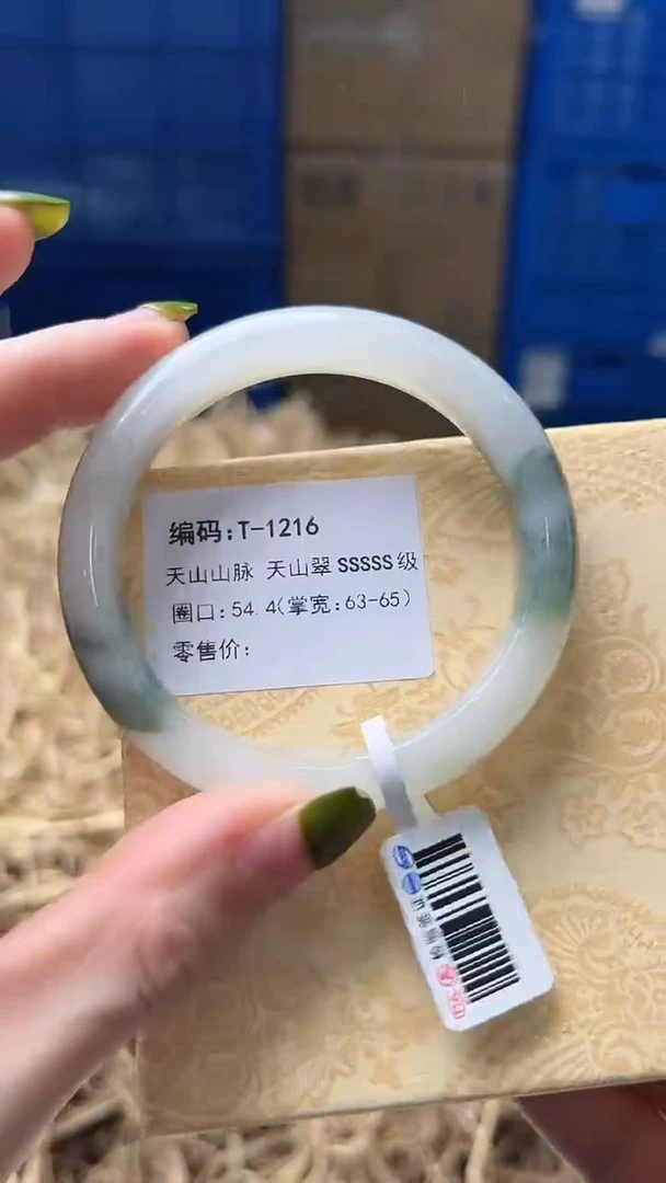 未镶嵌手镯石英质玉T1216