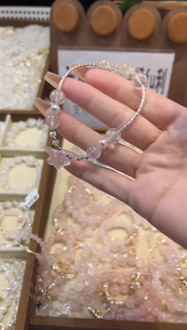 未镶嵌手串水晶