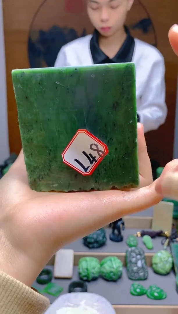 【闪购商品】和田玉（碧玉）珠宝半成品未镶嵌1