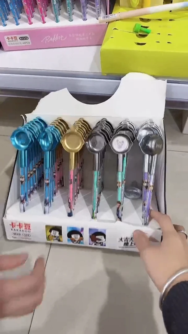 平底锅款免削铅笔配橡皮