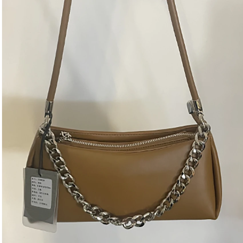 【Show Mi】RB-23863-黄棕-轻奢小众时尚百搭女士包包sm