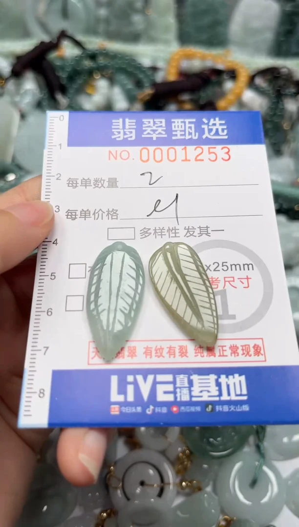 【闪购商品】翡翠颈饰未镶嵌00..1253
