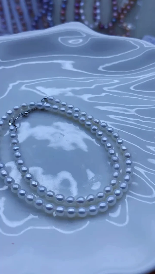 淡水珍珠未镶嵌颈饰淡水珍珠项链