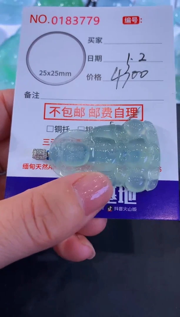 颈饰未镶嵌翡翠人*客！