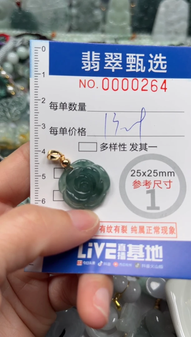 【闪购商品】翡翠颈饰未镶嵌00..0264