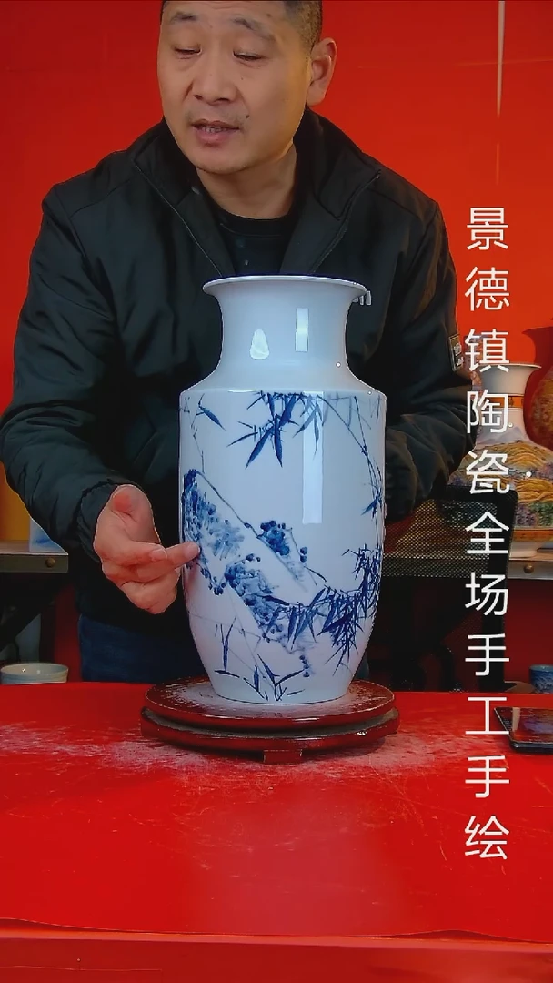 摆件陶瓷景德镇陶瓷 全场手工手绘