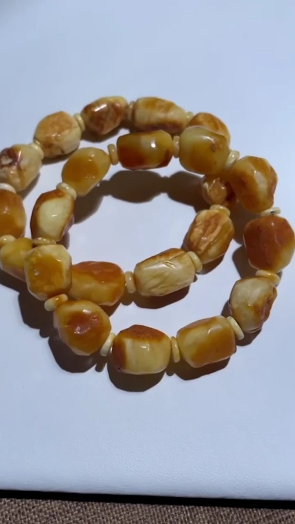 【闪购商品】蜜蜡裸石未镶嵌单圈手串MTML-17多样性发货，发其一