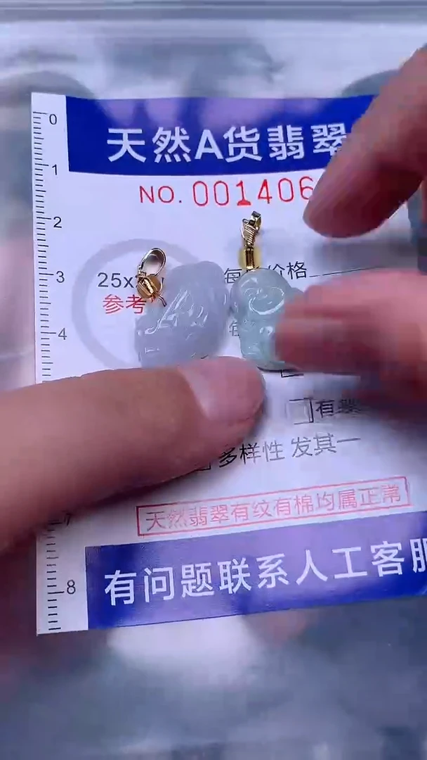吊坠(赠链)未镶嵌翡翠1