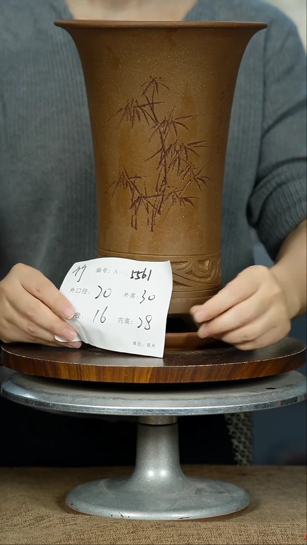 紫砂花盆5561+Z紫砂花盆紫砂