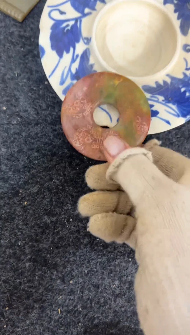 瓷片手工，手绘，陶瓷1