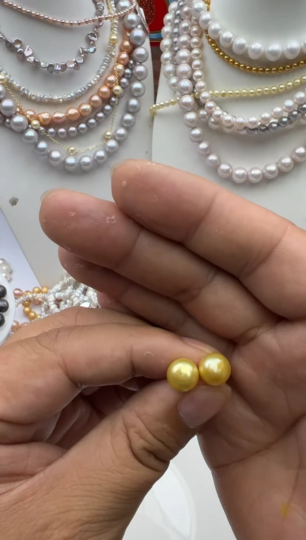 淡水珍珠未镶嵌颈饰1