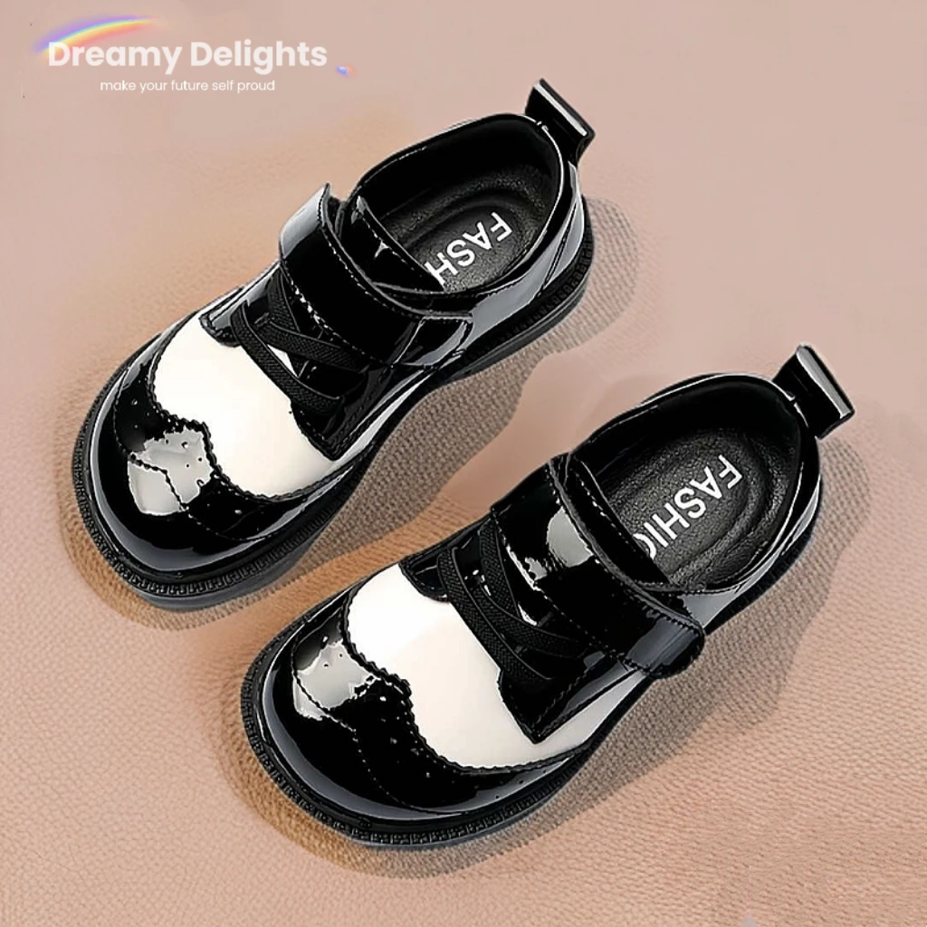 男童皮鞋软底儿童真皮黑色爆款宝宝春秋表演2025新款演出6-12岁