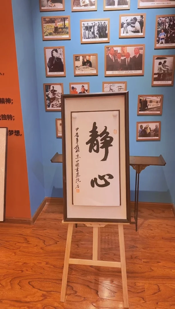 【闪购商品】书法吴一石《静心》书法作品