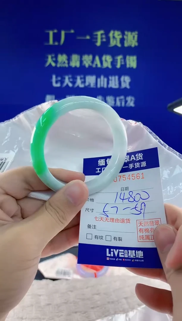 未镶嵌手镯翡翠61