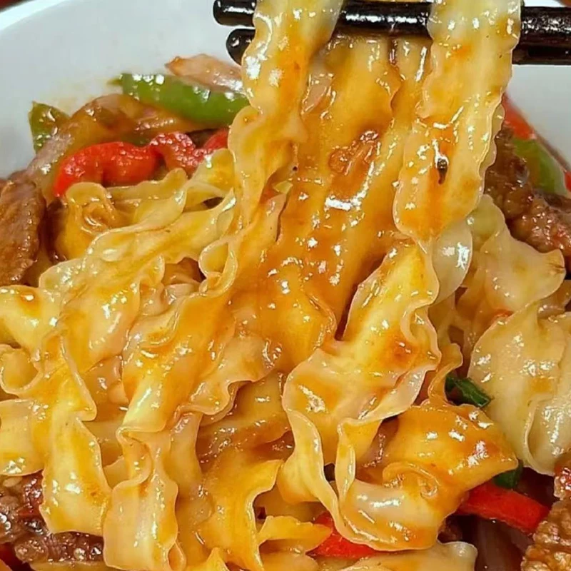 【坏了包赔】刀削面拌面学生速食营养早餐加热即食铁棍山药宽面袋装