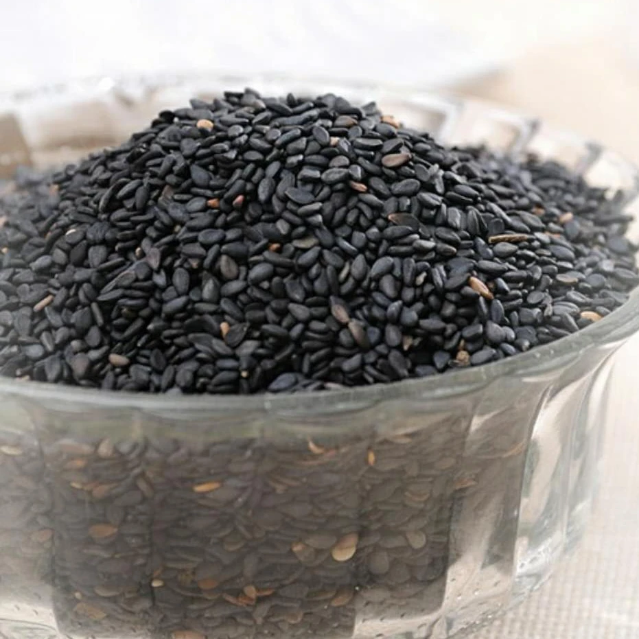 农家黑芝麻农家自种不染色饱满