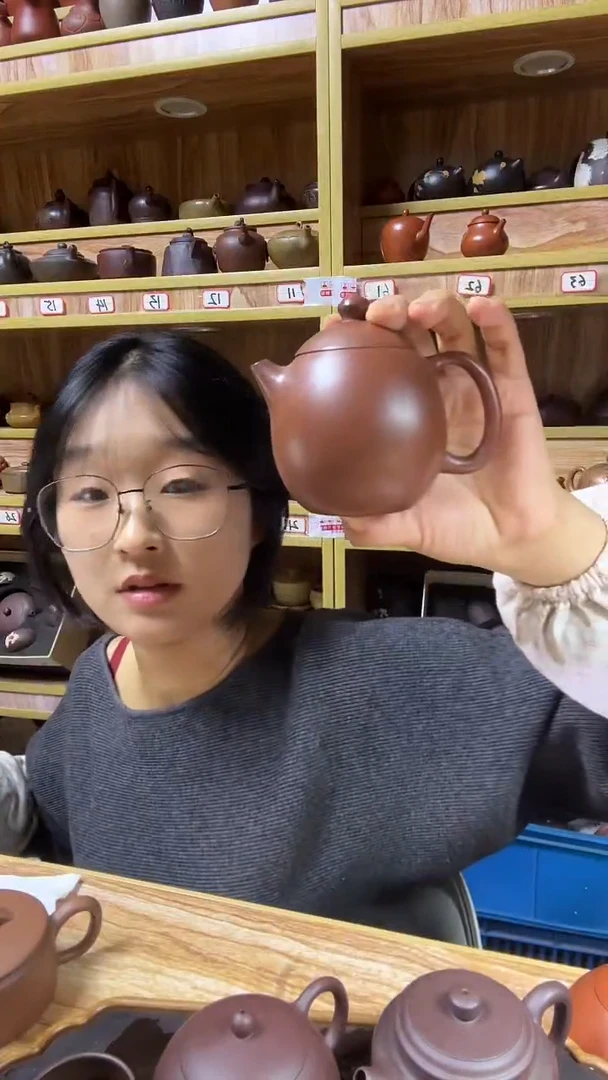 茶壶紫砂中槽清250cc左右龙蛋