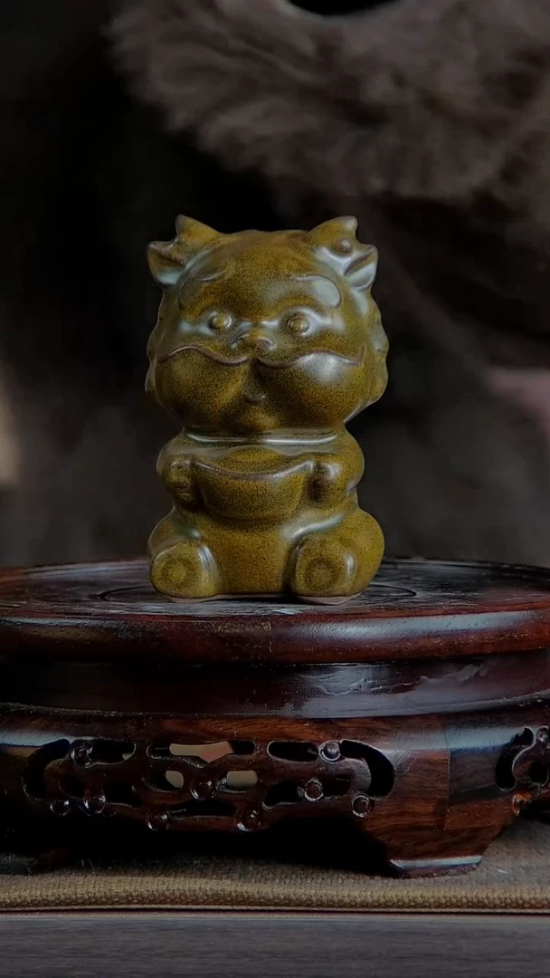 【闪购商品】景韵堂仿清茶叶末釉