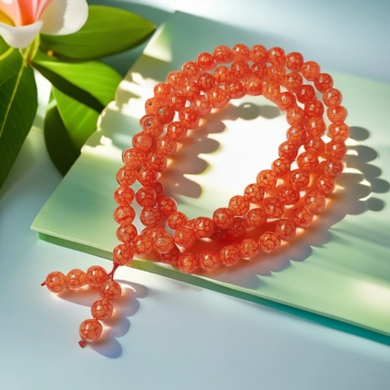 典藏高端血 灵 玉项链卡10MM 多样性发其一