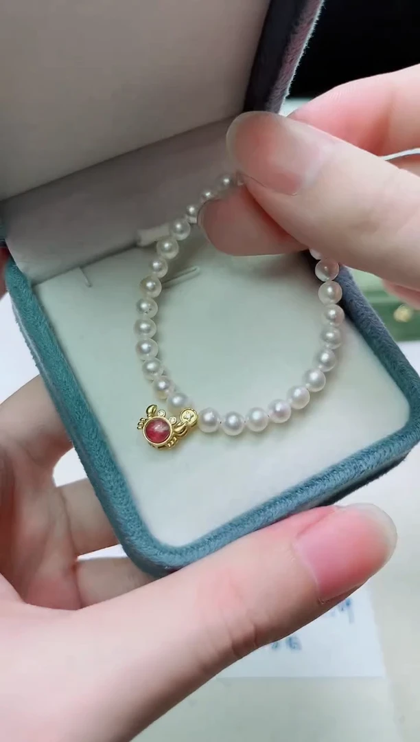 银S925镶嵌其他淡水珍珠 多样性发一179