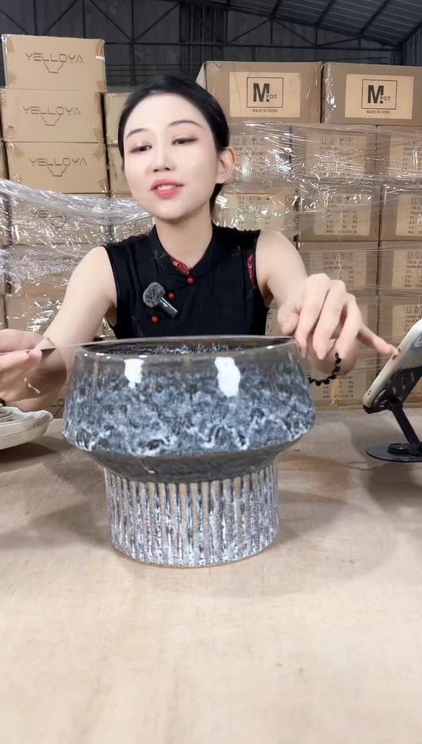 蘑菇灰白大号20x18