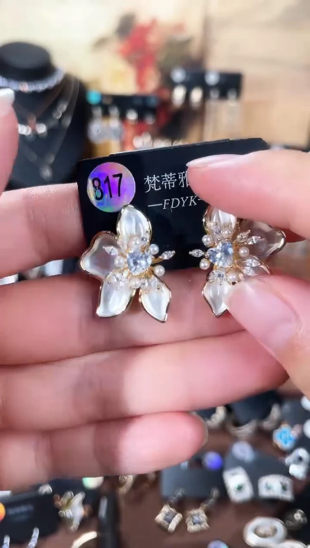 合金925银锆石梵817
