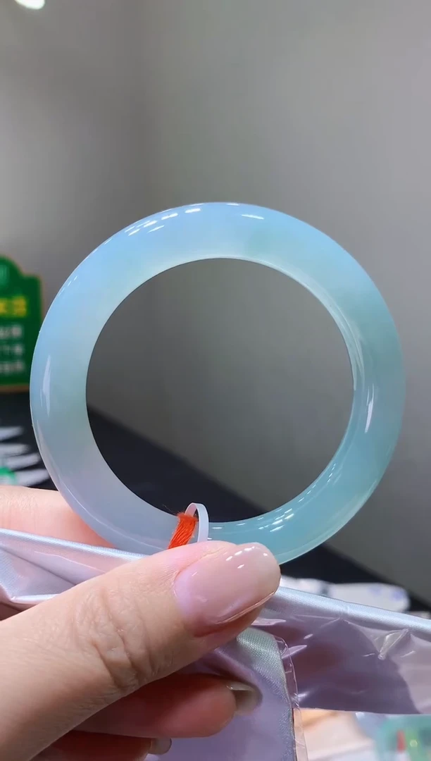 未镶嵌手镯翡翠k68天然缅甸翡翠A货56圆条