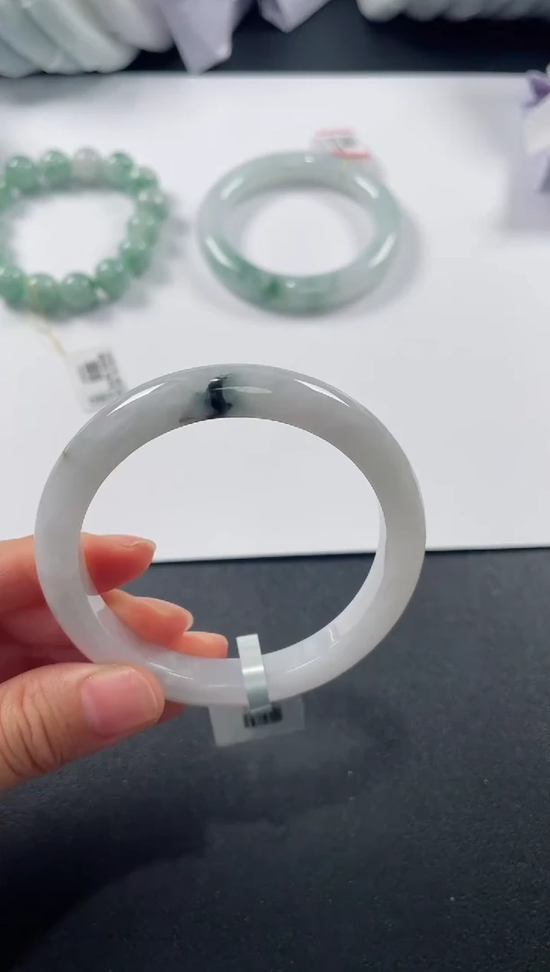 未镶嵌手镯翡翠基地发货H 0534 54+