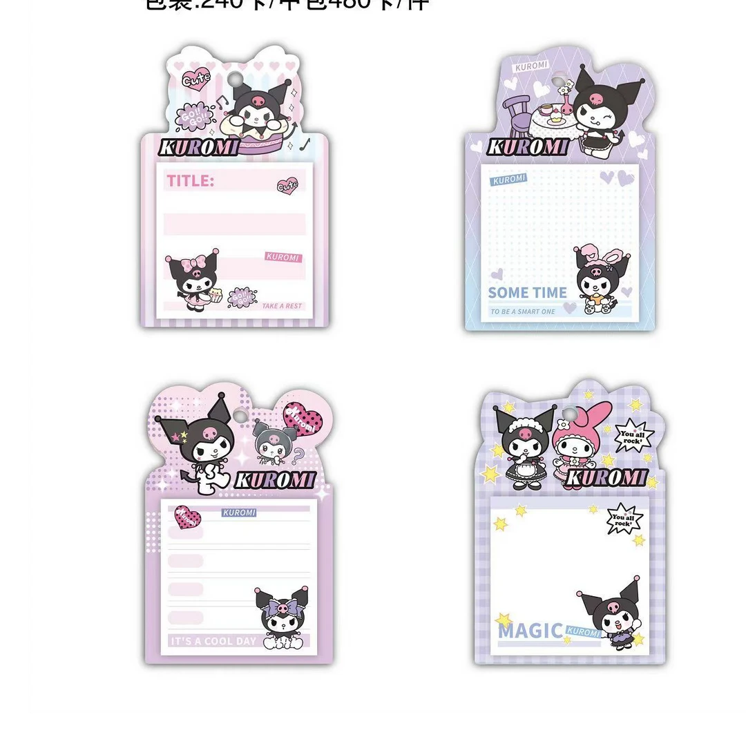 卡通异型便利贴【到手一单2盒共48本】 75*75mm 65页