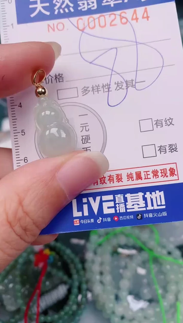 颈饰未镶嵌翡翠00002644