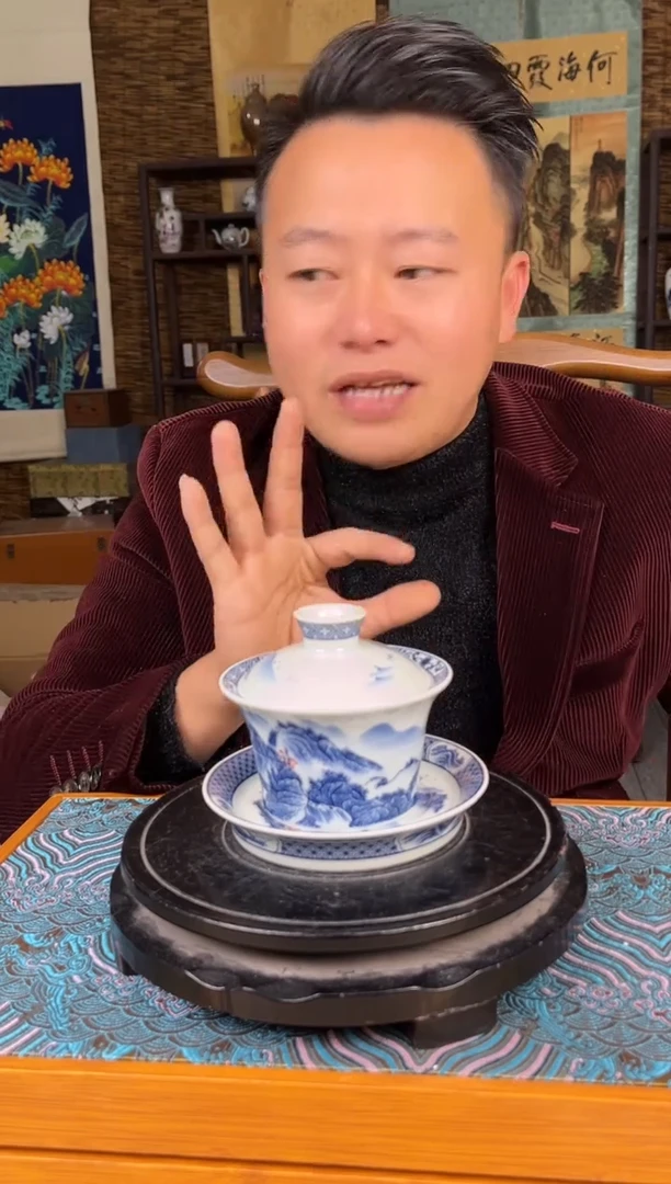 摆件瓷景德镇陶瓷摆件B729