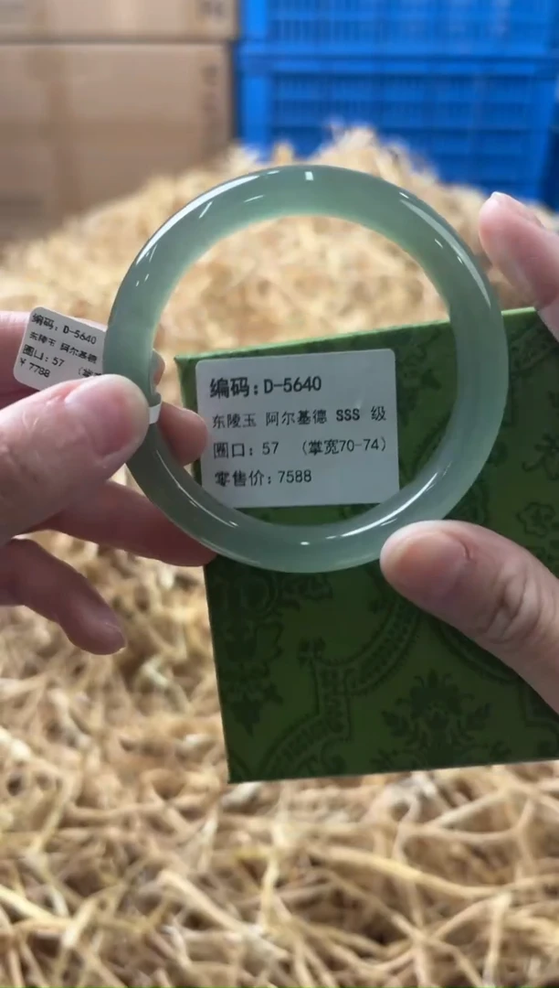 未镶嵌手镯石英质玉D-5640