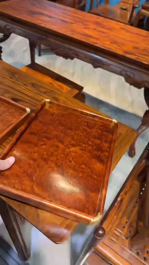 木紫油梨长款茶盘0000