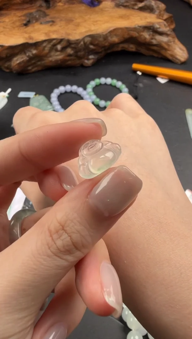 吊坠(不含链)未镶嵌翡翠翡翠饰品-177