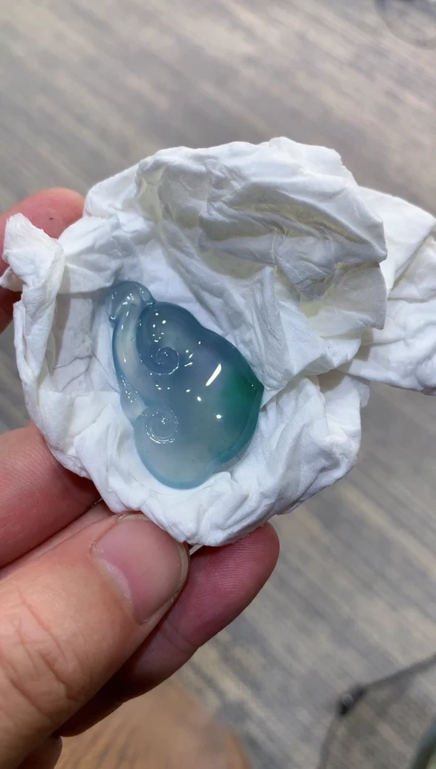 颈饰未镶嵌翡翠原****圆原